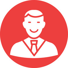 Cheerful, cheery Vector Icon which can easily modify or edit

