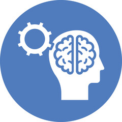 Brain, brainstorming Vector Icon Fully Editable

