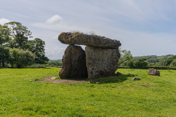 Ancient burial Chamber in The Vale of Glamorgan, Wales, UK