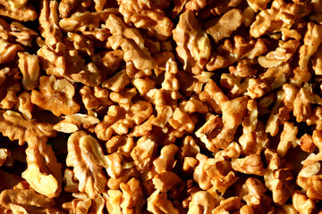 cracked walnuts