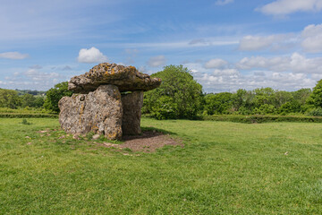 Ancient burial Chamber in The Vale of Glamorgan, Wales, UK
