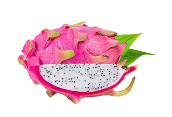 Dragon fruit isolated on transparent png