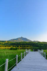 北海道　利尻島　利尻山
