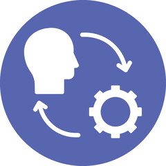 Cogwheel, development Vector Icon

