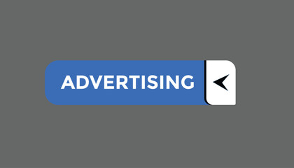Advertising button web banner templates. Vector Illustration
