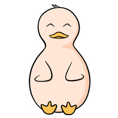 Cute Cartoon Duck