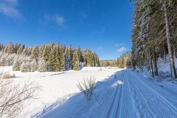 Winter im Erzgebirge