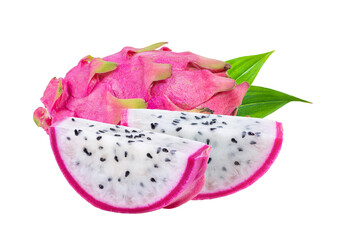 Dragon fruit isolated on transparent png