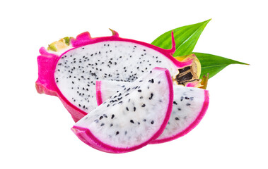 Dragon fruit isolated on transparent png