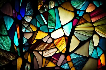 Glass window pattern