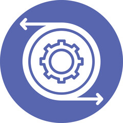 Data, data integration Vector Icon

