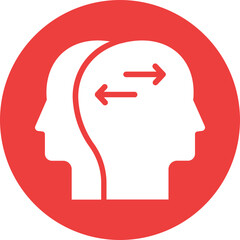 Head, human head Vector Icon

