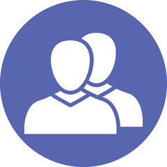 Employees, group Vector Icon

