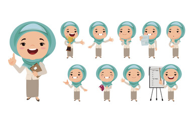 People Set - Arab  - Set of business people