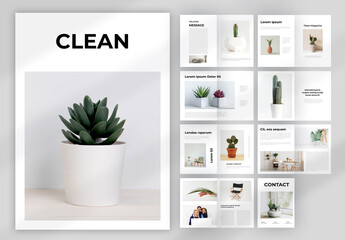 Clean Magazine Layout