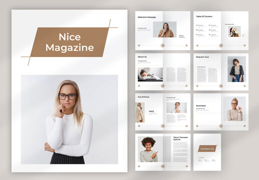 Nice Magazine Template