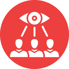 Customer, tracking Vector Icon

