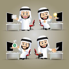 People Set - Arab Business people