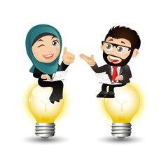 People Set - Arab Business people