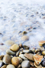 Amazing landscape of sea at Kuala Penyu Beach, Sabah Malaysia.