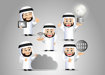 People Set - Arab Business people