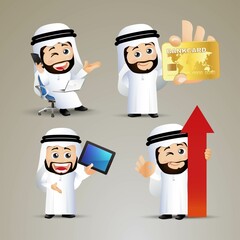 People Set - Arab Business people