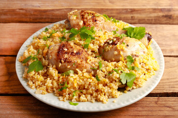 Spicy chicken drumsticks