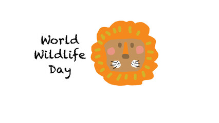 Lion - world wildlife day