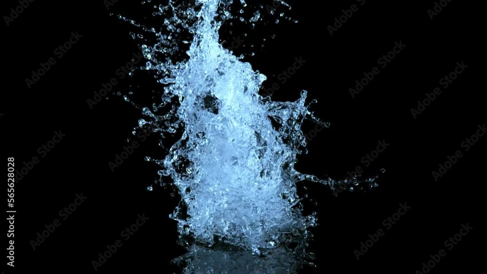 Poster super slow motion of rotating coffee beans on black background. filmed on high speed cinema camera, 