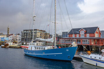 AZTEC LADY is a Sailing Vessel that was built in 1977 and is sailing under the flag of France.Her in Brønnøysund port,Helgeland,Norway,Europe