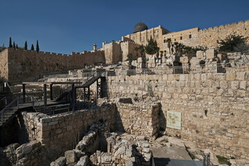 Fototapeta premium Israel. Jerusalem. Al-Aqsa Mosque. Muslim shrine. 