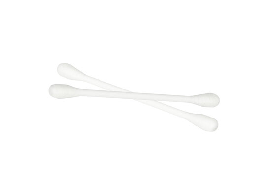 Cotton bud isolated on transparent background png file