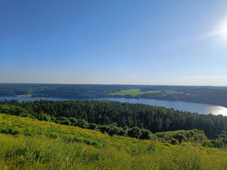 landscape, nature, travel, green, field, summer, grass, tree