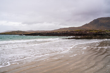 Path to Glassilaun Beach in Connemara, Ireland