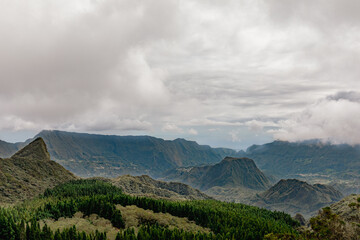 Salazie, Reunion Island - Scenic view of the cirque