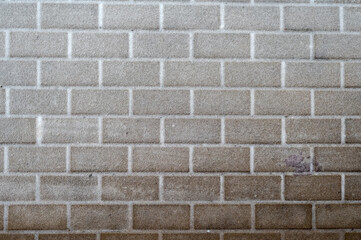 Obraz premium Snow is lying on the paving slabs