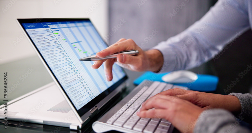 Aufkleber gantt gantt software project