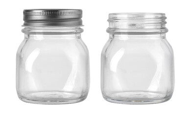 empty glass jar