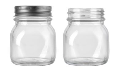 empty glass jar
