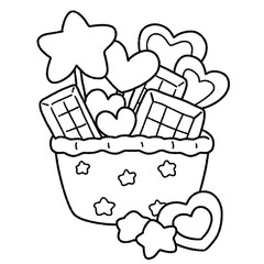 happy valentines day element illustration
couple, balloons, children holding balloons, envelopes, gift boxes, bows, sweets, chocolates, clipart