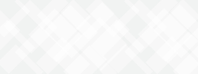 Abstract elegant white and grey square banner Background. White banner geometric background. Vector abstract geometric graphic design banner pattern background template. Squares Texture