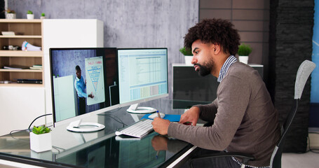 Online Virtual Video Conference Elearning Webinar