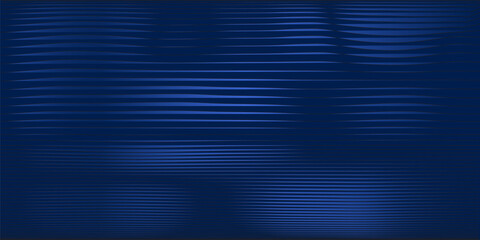 Vector Background Gradient Design Wavy Distorted Lines. Blue Fluid Texture