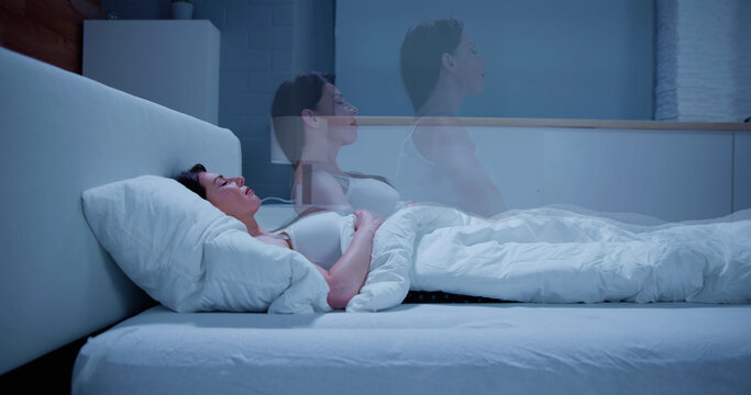 Woman Ghost Or Spirit Nightmare