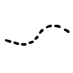 Dotted Line Illustration