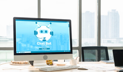 Chatbot software application for modish online business that automatically reply to customer...