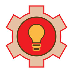 Idea, management, consultancy icon