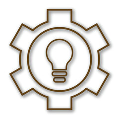 Idea, management, consultancy icon