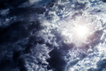 Obraz premium Cloudscape with a Light