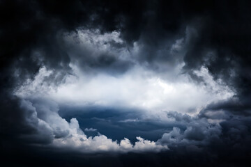 Obraz premium Storm Clouds Background